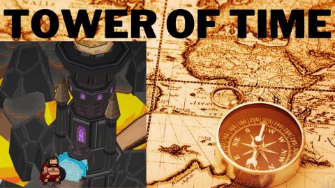 I Beat The Level Tower of Time In The Game Blackmoor 2!!!...