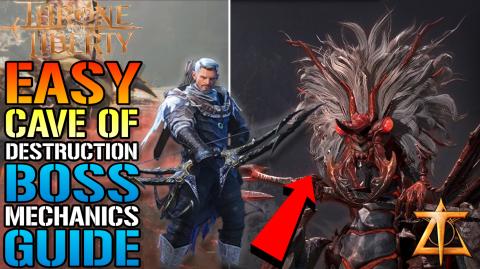 Throne & Liberty: EASY "Cave Of Destruction" Dungeon Guid...