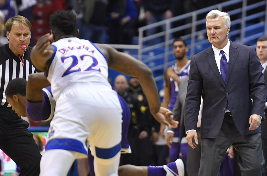 SUNFLOWER SMACKDOWN: Bill Self: School preparing punishment for brawl in  Sunflower Showdown