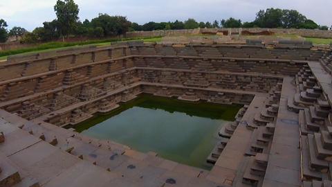 Geometrically Symmmetric Stepped Tank & Pushkarani of Ham...