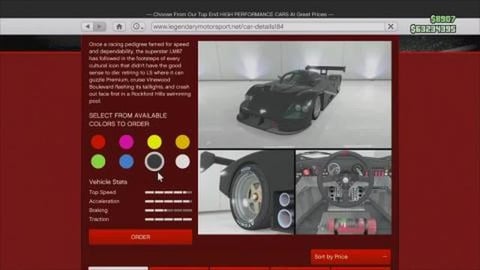 Benefactor LM87 Customization in GTA 5 Online