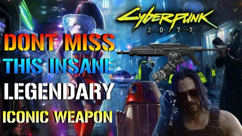 Cyberpunk 2077: Don't Miss This INSANELY Powerful ICONIC ...