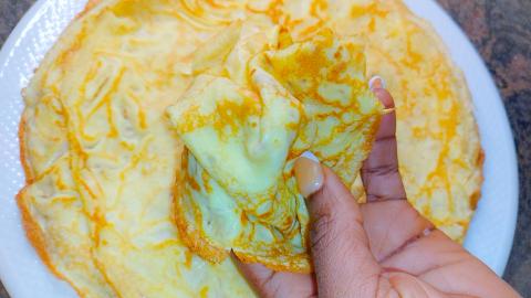 Very Very Thin And Light Yoghurt  Crepes_Pancakes.