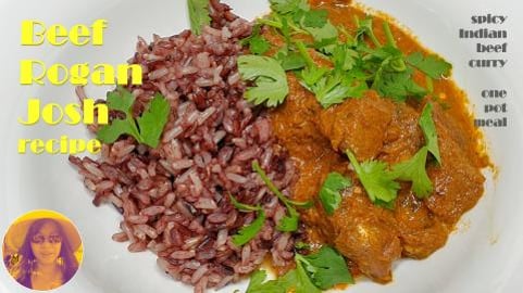 Beef Rogan Josh Recipe | Spicy Indian Beef Curry | EASY P...