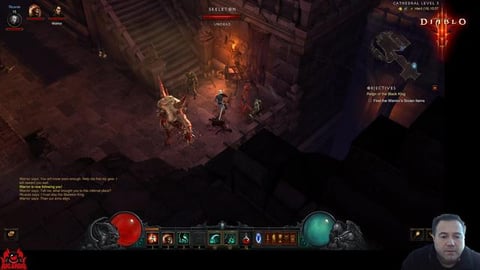 Diablo 3 Playthrough Necromancer // Act 1 Part 8 The Fall...