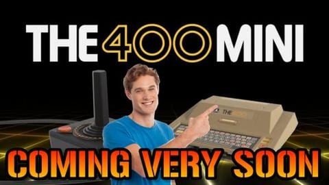 Atari 400 Mini Console Is Here! Classic Console Gaming, W...