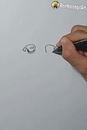 Drawing JUNGKOOK BTS Chibi 1 Menit