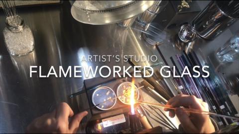 Making Flowers from Fire. - Flameworked Glass Jewelry 