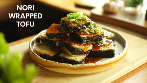 How to Cook Nori Wrapped Tofu | Tasty Tofu Recipe