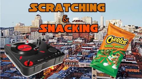 Scratching And Snacking