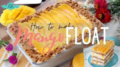 NO-BAKE MANGO FLOAT (MANGO ROYALE)