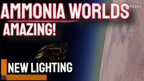 AMAZING AMMONIA ATMOSPHERES Elite Dangerous Odyssey New p...