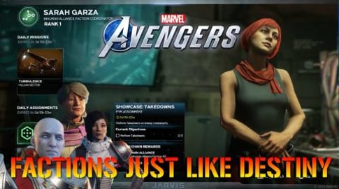 Marvels Avengers: Factions Are Very Similar To Destiny (W...