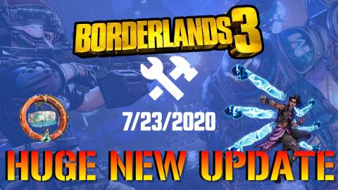 Borderlands 3: HUGE NEW UPDATE! Legendary & Character Cha...
