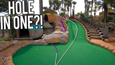 Doing This Can Give A Mini Golf Hole In One?! - Part 4