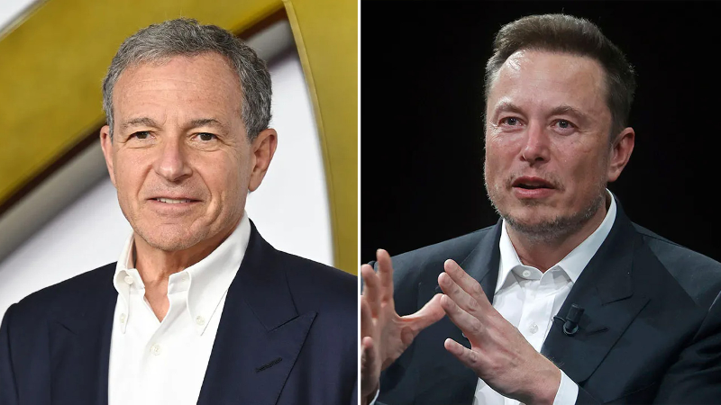 Bob Iger Explains Pulling Ads From X, Elon Musk Responds: "Go F*** Yourself" | THR News Video