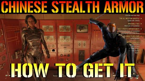 Fallout 76 Wastelanders: Chinese Stealth Armor Guide (How...