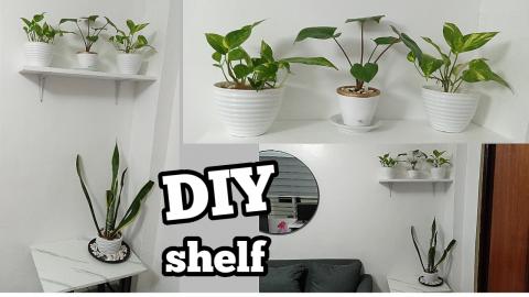 DIY HANGING SHELF | Hanging Plant Shelf | Home & DIY PH