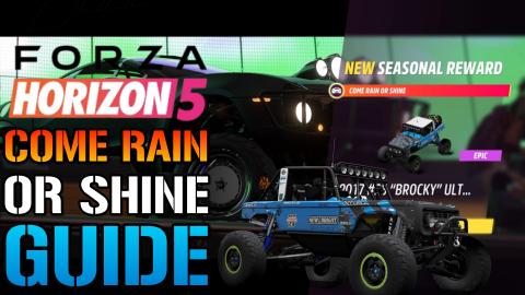 Forza Horizon 5: Come Rain or Shine Guide How to Unlock t...