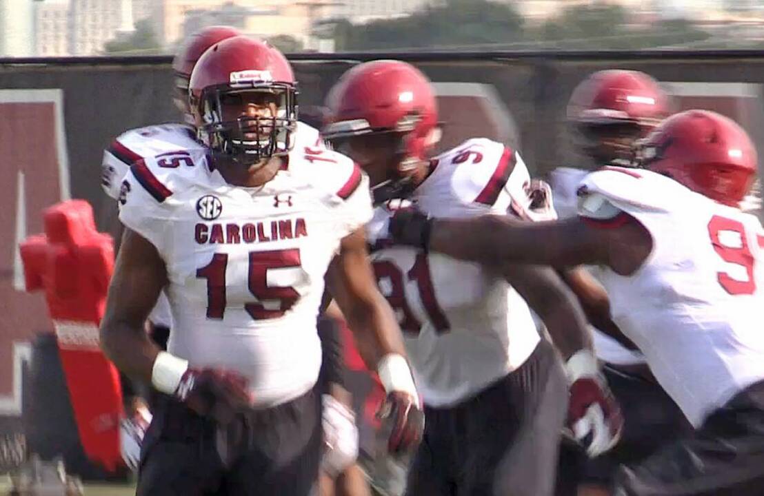First look South Carolina freshman DL Aaron Sterling The State
