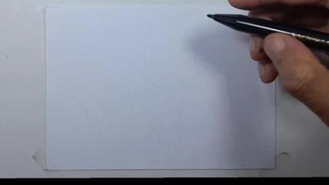 Drawing Pokemon HELIOPTILE