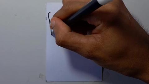 Drawing Grafiti Letter L V4