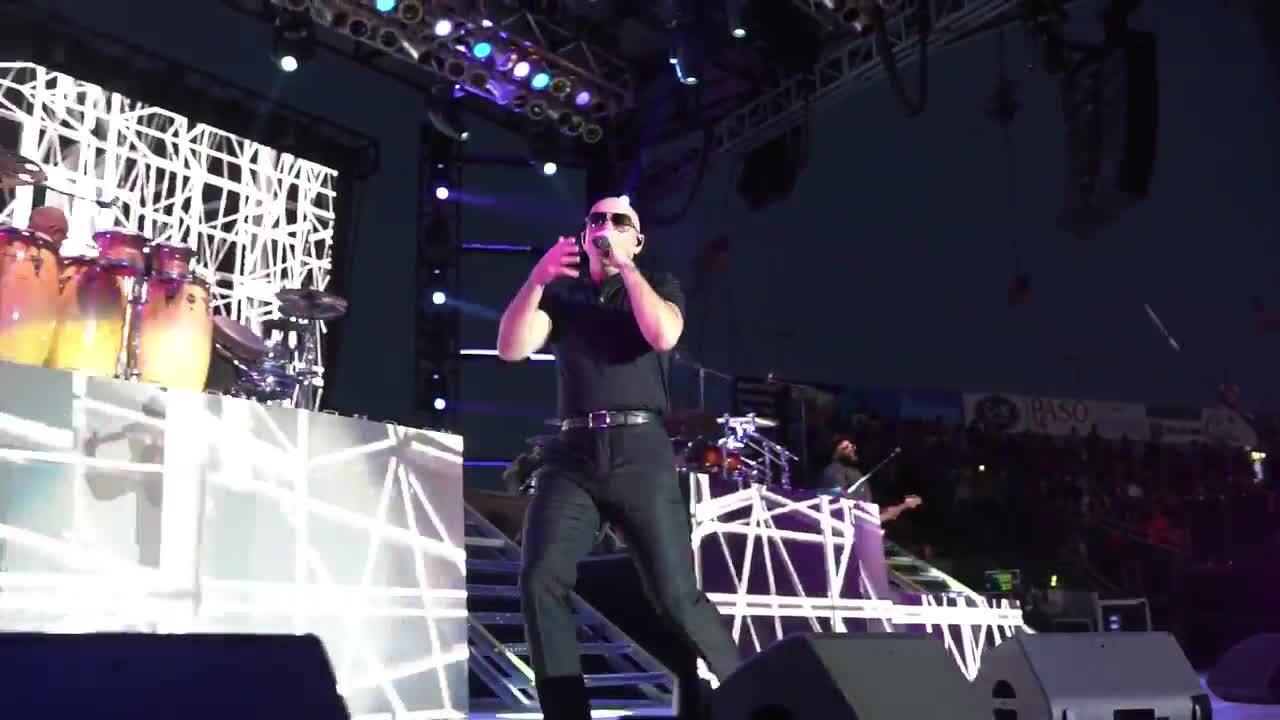 See Pitbull in concert video from Paso Mid State Fair San Luis Obispo