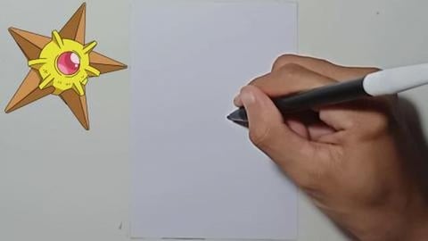 Drawing Pokemon STARYU