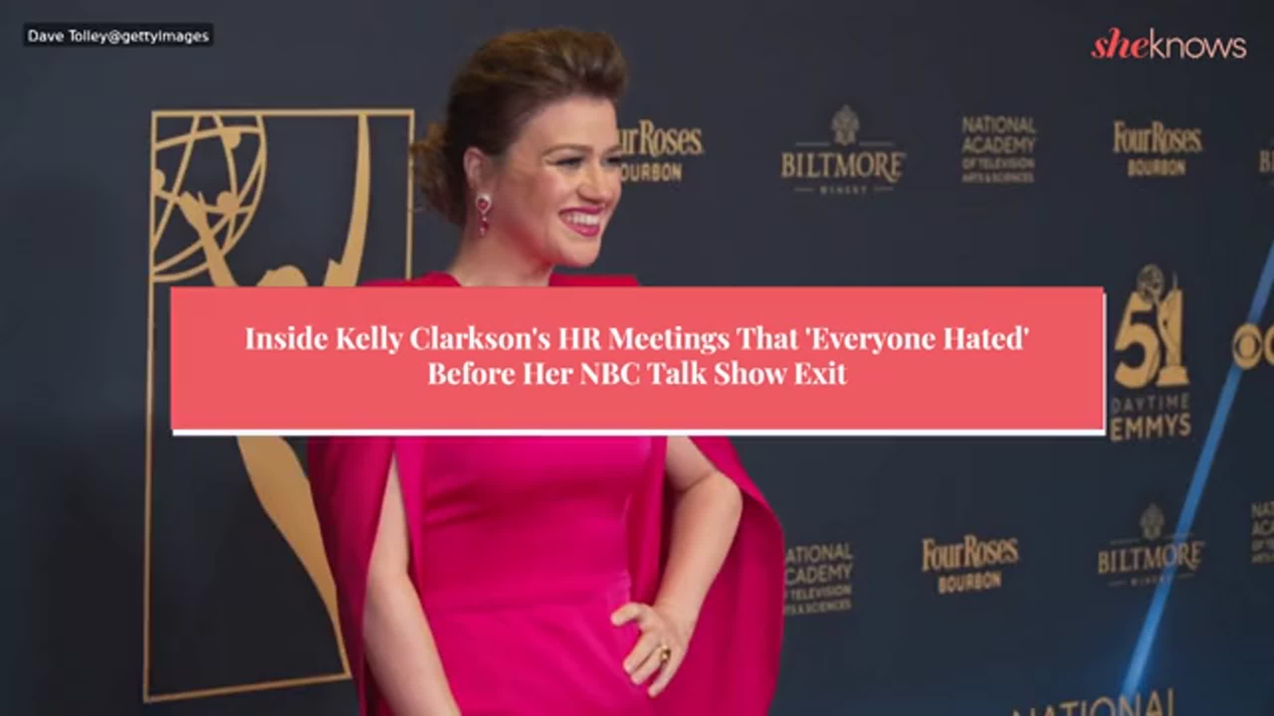 Inside Kelly Clarkson’s HR Meetings That ‘Everyone Hated’ Before Her NBC Talk Show Exit