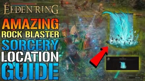 Elden Ring: AMAZING "Rock Blaster" SORCERY! How To Get It...