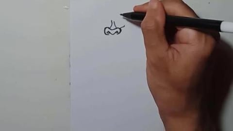 Drawing Graffity Character monkey holding bananas shorts