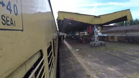 Train Leaving Bhatkal Station | Karnataka