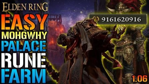 Elden Ring: NEW Mohgwyn Palace RUNE FARM! After Update 1....