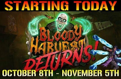 Borderlands 3: Bloody Harvest Event RETURNS TODAY!!! ( Oc...
