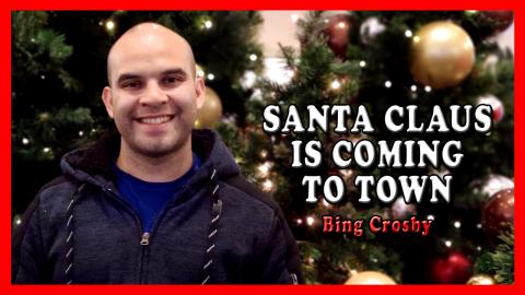 SANTA CLAUS IS COMING TO TOWN - Bing Crosby | - (COVER) ?...