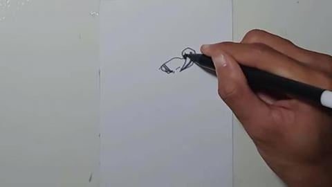 DRAW GOTEN SSJ 2 DRAGON BALLZ #SHORTS