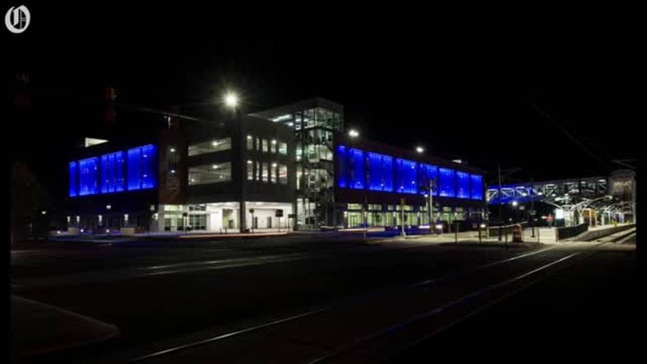 Light rail Showcases Parking Deck Lighting Charlotte Observer