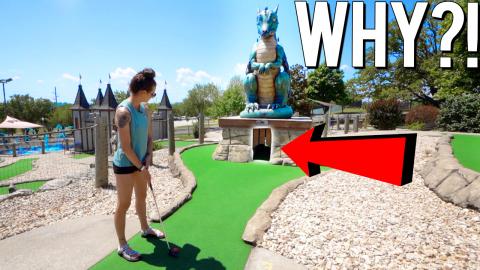 Why Would Any Mini Golf Course Do This?! - Part 2