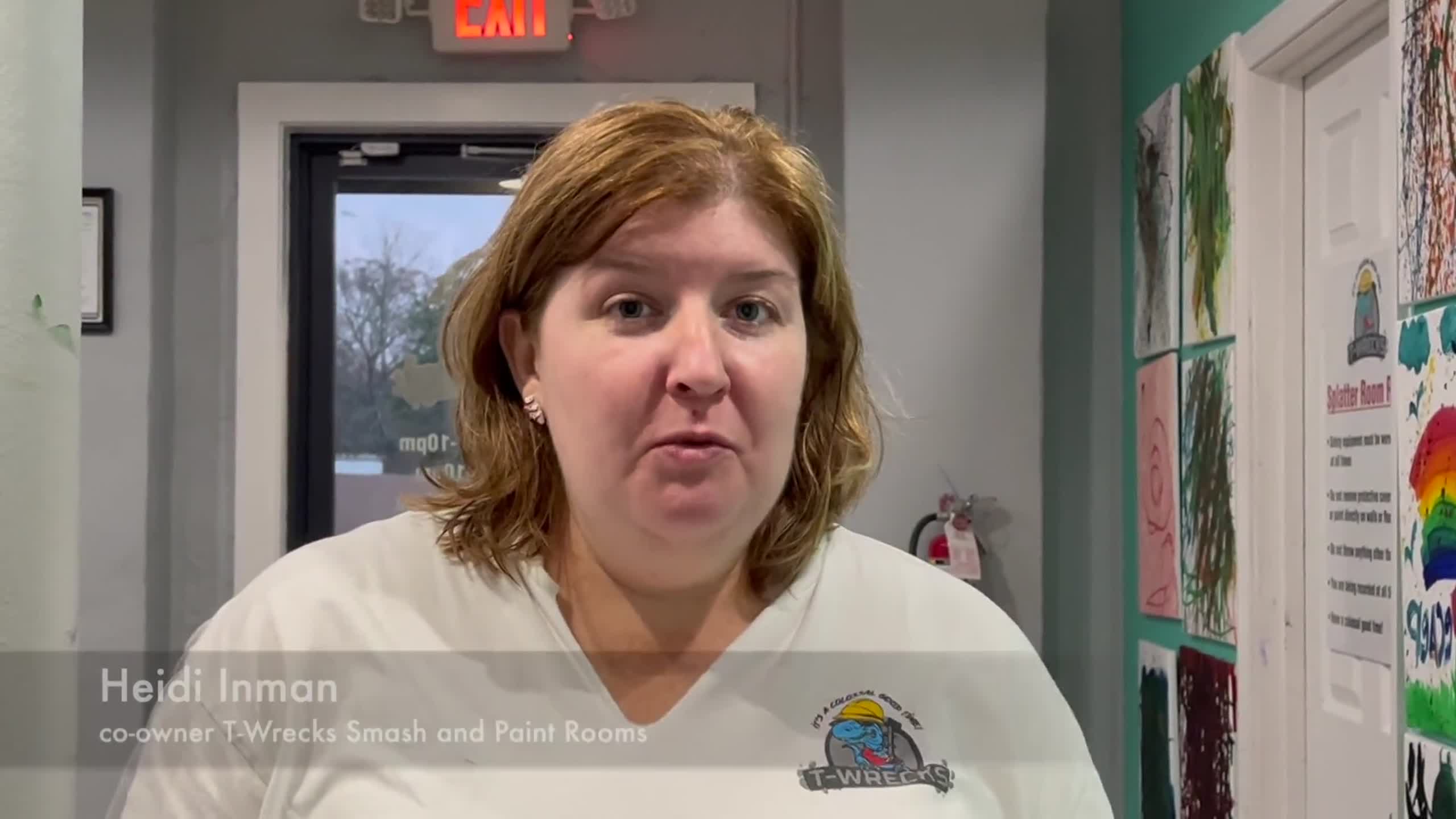 TWrecks Smash and Paint Splatter Rooms opens in Rock Hill Rock Hill