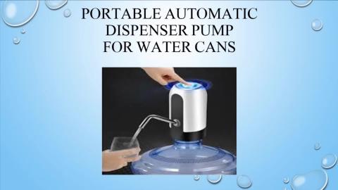 Automatic Portable Water Dispenser for Water Cans (20 Lit...