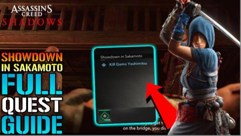 Assassin's Creed Shadows: "Showdown In Sakamoto" Full Que...