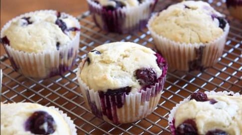 Simple Blueberry Muffins | SweetTreats
