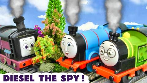 Thomas and Friends Diesel becomes a Spy