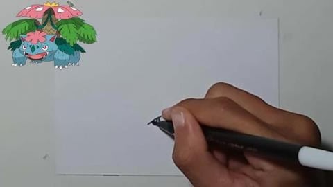 Drawing Pokemon MEGA VENUSAUR