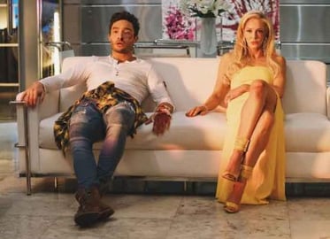 Ed Westwick reveals why he loved dancing in his underwear...