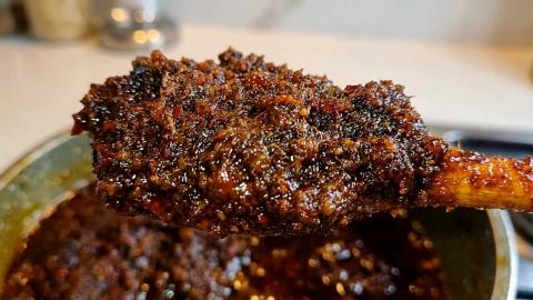 Shito Recipe, Spicy Black Sauce.