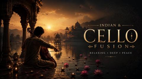 Mystery Indian Instrumental Fusion with Cello for Deep Pe...