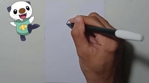 Drawing Pokemon oshawott shorts