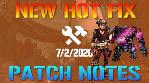 Borderlands 3: NEW HOTFIX Patch Notes! Mayhem Modifiers R...