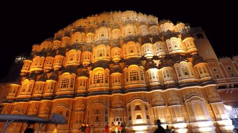 Hawa Mahal @ Night